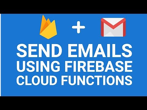 Angular Firebase Tutorial. Send Emails using Firebase cloud functions #5