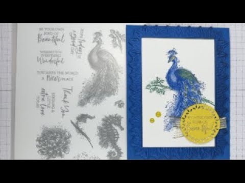 Stampin’ Up! Natural Artistry Be Your Own Kind Of Beautiful Card Tutorial #diy #papercrafting