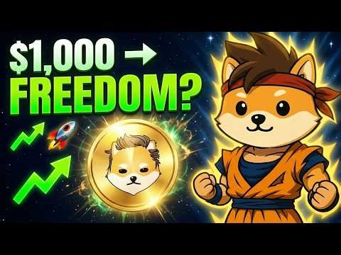 Can $1,000 in Dogelon Mars Become Financial Freedom?