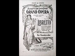 DER ROSENKAVALIER: 1939 Live Performance with Mild Stereo Effect