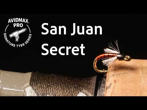 How to tie the San Juan Secret | Fly Tying Tutorial