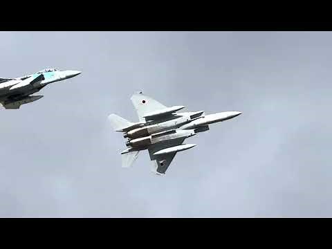【小松基地航空祭 2023】 F-15 6機のコンバットブレイク！！