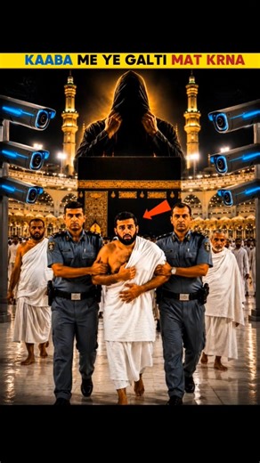 50000+ camera watching you 😨 📸 #viral #kaaba #makkah
