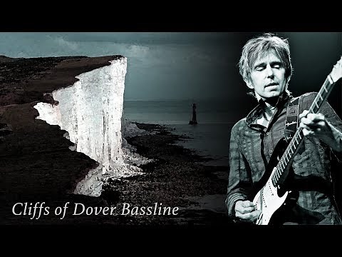 Eric Johnson - Cliffs of Dover Bass Line - with score, tab and play along