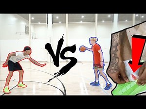 I Made FlightReact's Ankle Bleed... 1v1 Basketball!