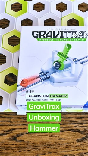 The boost your track needs! Unboxing The GraviTrax Expansion Hammer! #gaming #gravitrax #marblerun