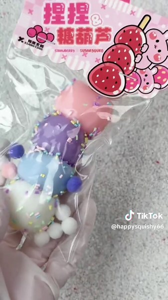 Candied Haw on a Stick Squishy Toy #squishy #toys #squishytoys