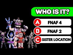 "Ultimate 30-Minute FNAF Quiz Challenge | Test Your Knowledge on 5 Iconic Animatronics!"