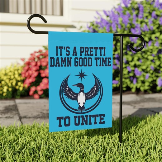 It's A Pretti Good Time to Unite Flag, Minnesota Rebel Alliance Flag, Stand With Minnesota Flag, Anti Ice Flag, Anti Trump Flag, Loon Flag - Etsy Canada