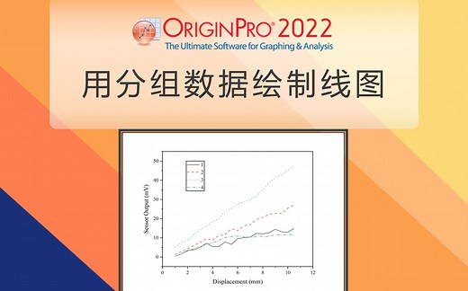 用分组数据绘制线图