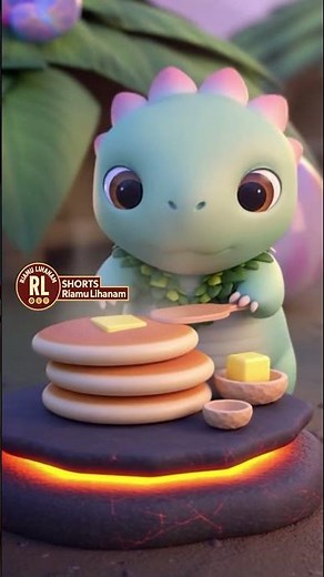 Baby Dinosaurs for Kids Cute Prehistoric Village & Lullaby Adventure #shortsvideo #cute #viralvideo