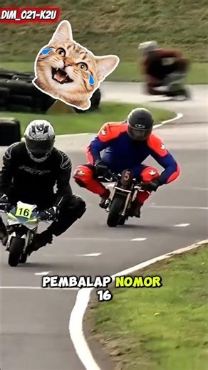 MotoGP Versi Mini, Aksinya Maksimal🏍️🤣minibike #minibikeracing #minigp #motorkecil #racingfunny
