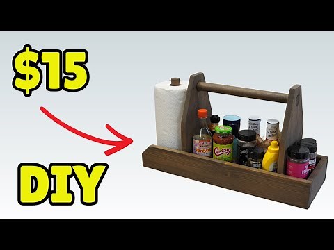 Build the BEST DIY BBQ Caddy for Your Woodworking Weekend Project