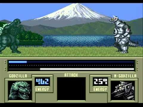 SNES - Super Godzilla - Godzilla vs. Mechagodzilla
