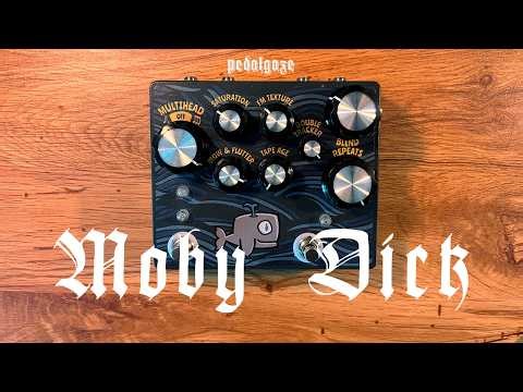 Hungry Robot Pedals The Moby Dick: A Fuzzed Out, Lo-Fi Tape Delay (Stereo)