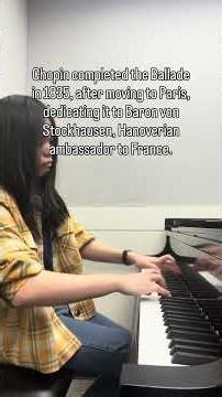 What EVERY pianist should know before learning Chopin Ballade No.1‼️