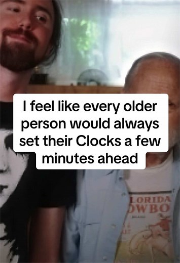I feel like every older person would always set their Clocks a few minutes ahead #dad #clock #asmongold