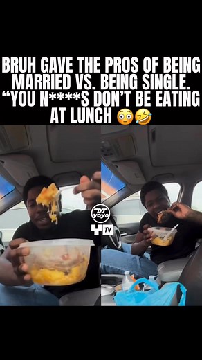 Bruh gave the pros of being married vs. being single. “you n****s don’t be eating at lunch 😳🤣 the breakdown was real 😮‍💨 #fyp #viral #trending #explore | DjYoyo FromMiami
