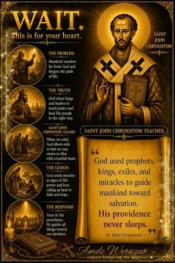 God’s providence never sleeps. ✝️🔥 #saintjohnchrysostom #orthodoxfaith #god