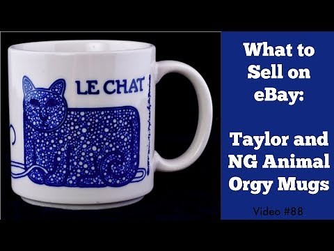 Best Coffee Mugs to Sell on eBay: Taylor and NG Mugs
