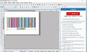 条码生成软件中如何制作彩色竖版code 39条码