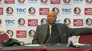 WATCH: FSU men's basketball head coach Leonard Hamilton on loss to No. 3 North Carolina