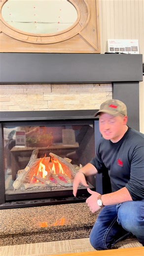 This is the impressive Valor H6 Gas Fireplace, our 42-inch direct...