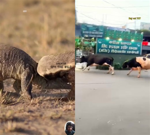 Honey badger vs monitor lizard on one side. #animals #everyone #explore | Sulaiman Adebayo Adegbenro