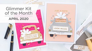 2.1K views · 70 reactions | Our April Glimmer Hot Foil Kit of the...