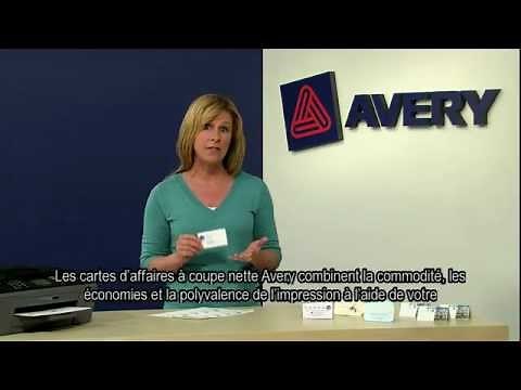 Avery® Clean Edge Business Cards