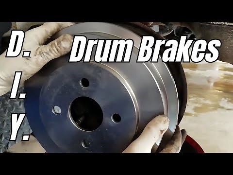 How To Replace Drum Brakes with No Special Tools