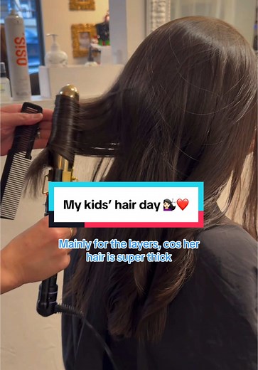 Stunning Wolf Cut Hairstyle for Kids