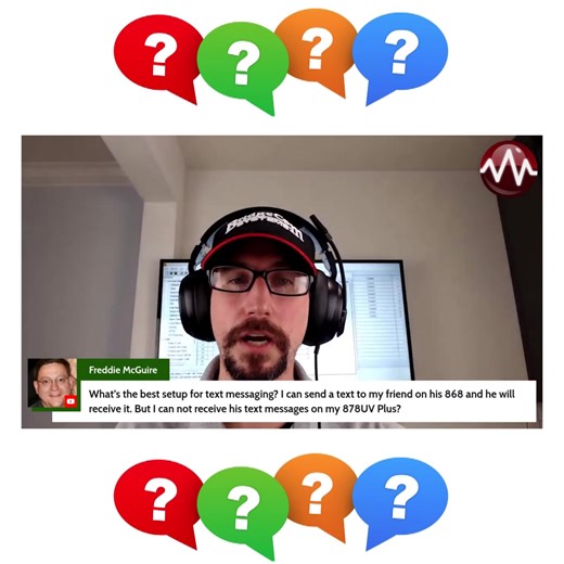 How to Text Message with the AnyTone 868 and 878 | BridgeCom Systems, LLC | Facebook