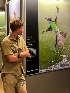 This morning we welcomed Robert Irwin to #QldMuseum to launch the Australia Zoo 2023 Crikey! Magazine photography competition exhibition display in the Whale Mall. 🐋 Now in its seventh year, the competition has evolved to become one of Australia’s largest photography competitions, receiving thousands of entries from talented photographers worldwide. The 2023 finalist and winning photos are on display now in the Whale Mall (Level 2) until 26 February 2024. Learn more → bit.ly/CrikeyMag-QM | Quee