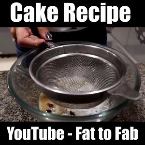 Easy and healthy cake recipe. Visit my YouTube Channel for more Recipes. | Fat to fab