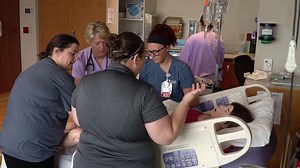 Healthcare Simulation Week is September 16th – 20th! We are proud to positively impact maternal and neonatal outcomes by offering The Women’s Hospital Simulation Education Program. Our innovative approach to high-risk education leads to improved staff confidence and knowledge retention. Our purpose is to impact outcomes and be the premiere resource for obstetrical and neonatal simulation training. We are here to meet the needs of health care providers in Southern Indiana and the surrounding tris