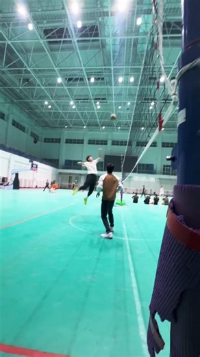 Monster Volleyball Spike 😱 | Fastest Power Attack Ever #shorts #volleyball #volleyballskills #spike