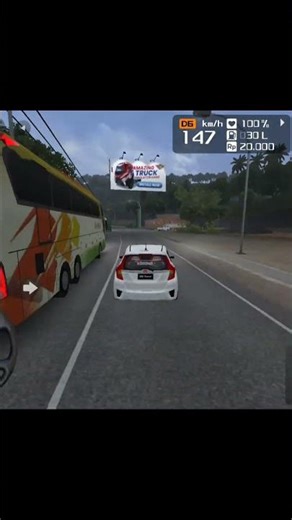 Honda Jazz Indian Car Mod In Bus Simulator Indonesia - Bussid Car Mod - Bussid Bus Mod - Bussid