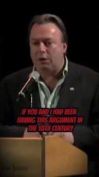 Hitchens: "You Don't Know How The Universe Began. Neither Do I." 🎯 #christopherhitchens