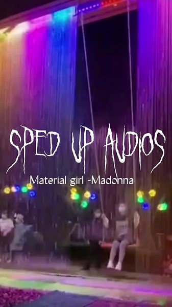 I really want to go on that swing, it’s looks so cool!! #twinkl__#spedupaudios#audios#foryoupage#spedupsongs#spedupsongs#foryou#materialgirl#madonna
