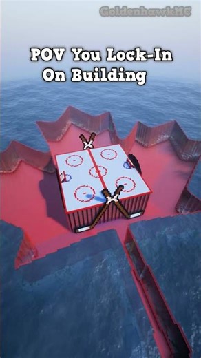 Locking in on Building in Minecraft