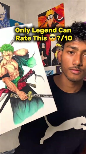 Only Legends Can Rate This 😎 ?/100 #drawing #anime #art #shorts
