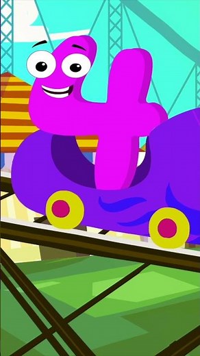 Five Little Numbers - Ten In The Bed #shorts #numbers #song