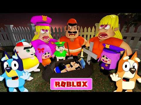 BRUNO IS DEAD!?? | Bluey Plays #roblox #obby