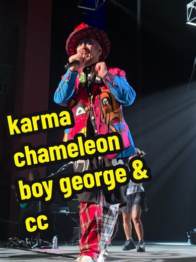 karma chameleon by culture club - Front Row Video Cherokee, NC - Harrah's Casino #boygeorge #cultureclub #mikeycraig #America #london @MrBG