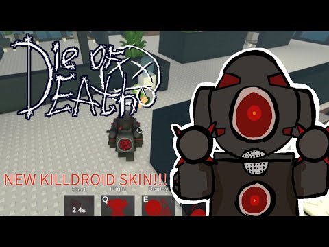 WINNING WITH THE NEW "9000DROID" KILLDROID SKIN! | Die of Death Roblox