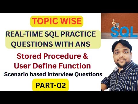 65.Real-Time SQL Interview Questions: Stored Procedures & UDFs Explained| ‪@pandeygurujivlog‬ #sql