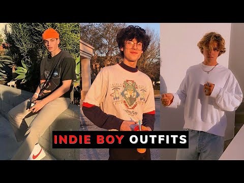 Indie Boy Aesthetic Outfits Ideas 2023 | Indie Boy Outfits | Vintage Outfits Men | Men's Fashion