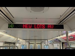 IRT Lexington Av Express: R142 (4) Train [Woodlawn to New Lots Av #PMRush]