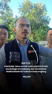 If Muslims Were on PGR-VGR Land, Eviction Would Begin Immediately But CM Himanta Spares Bihari Settlers in Karbi Anglong Description: In Karbi Anglong, Bihari settlers currently occupying PGR-VGR government land have not faced any eviction, exposing a visible imbalance in the state’s approach to land enforcement. Had the settlers belonged to the Muslim community, eviction actions would likely have been taken from the outset. This selective treatment reflects CM Himanta Biswa Sarma’s increasing f